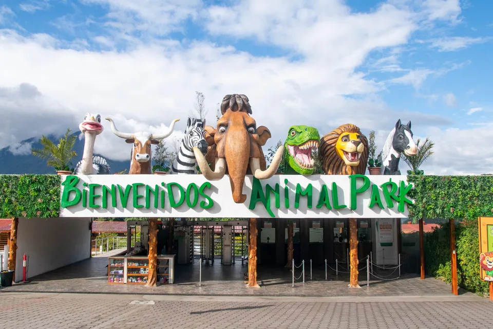 Arco de entrada de Animal Park